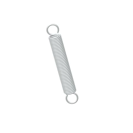 Extension Spring, O= .120, L= .81, W= .014